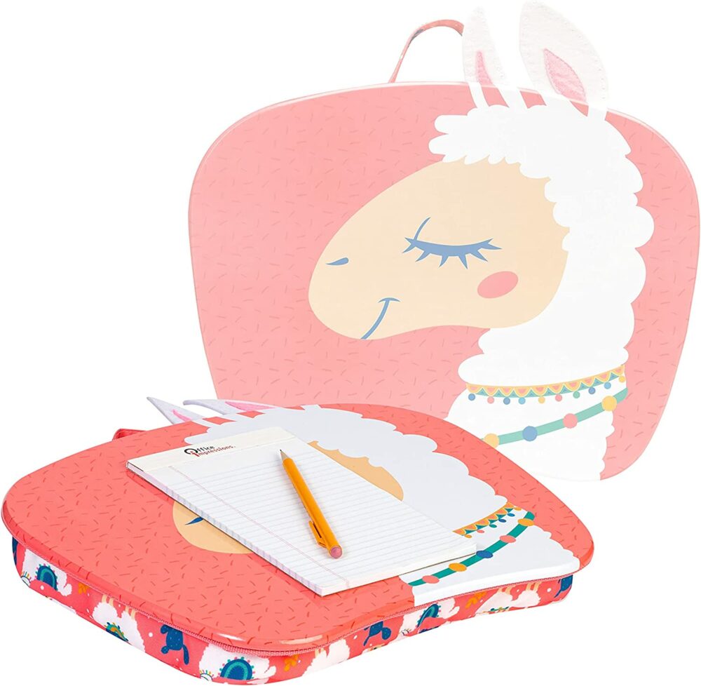 Who can resist a llama lap desk for doing arts and crafts in the car or on a plane.
