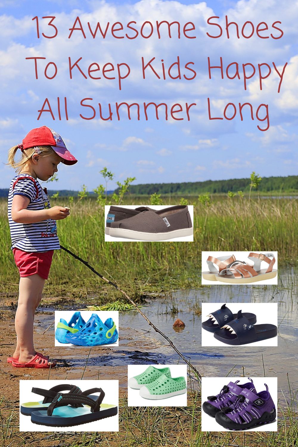 Summer Shoes and Sandals for Active Outdoor Kids