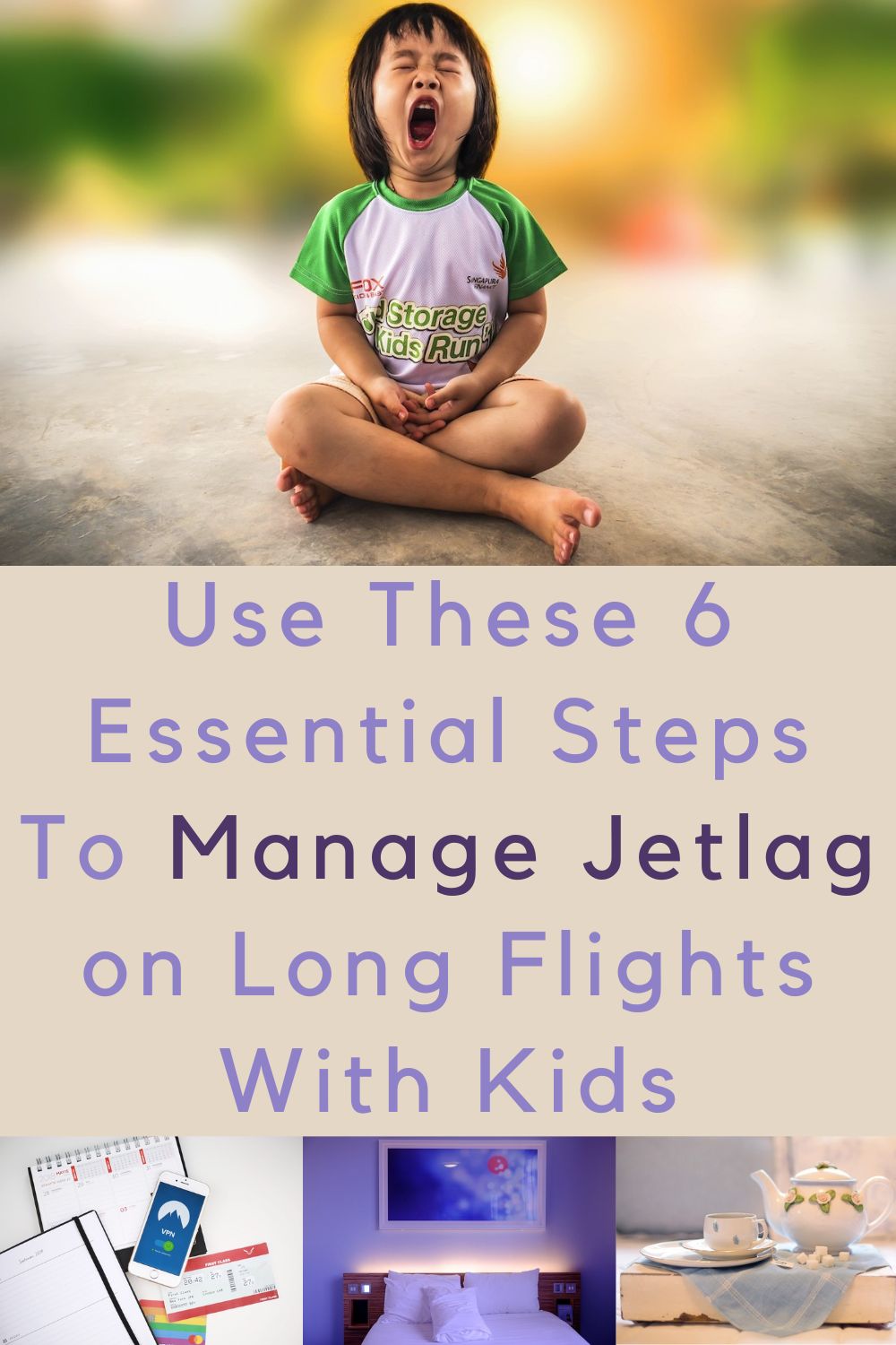 you can't avoid jetlag on long-distance flights but these steps will help you and your kids get over it faster, from planning to flying to after you land.