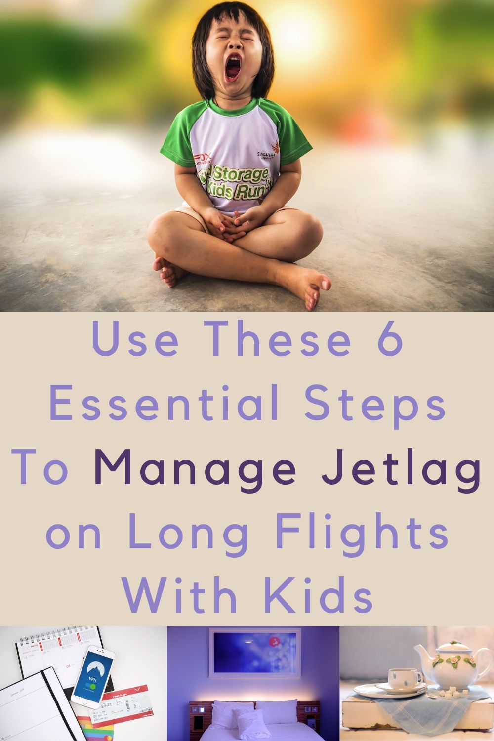 You can't avoid jetlag on long-distance flights but these steps will help you and your kids get over it faster, from planning to flying to after you land.