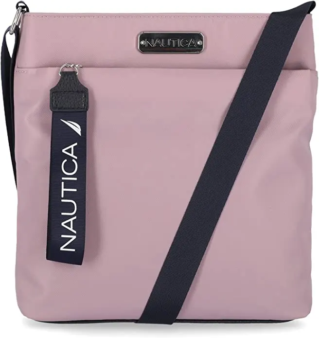 the nautica diver is a compact crossbody bag ideal for moms on the go who want a purse that's separate from their bag full of kid's things.