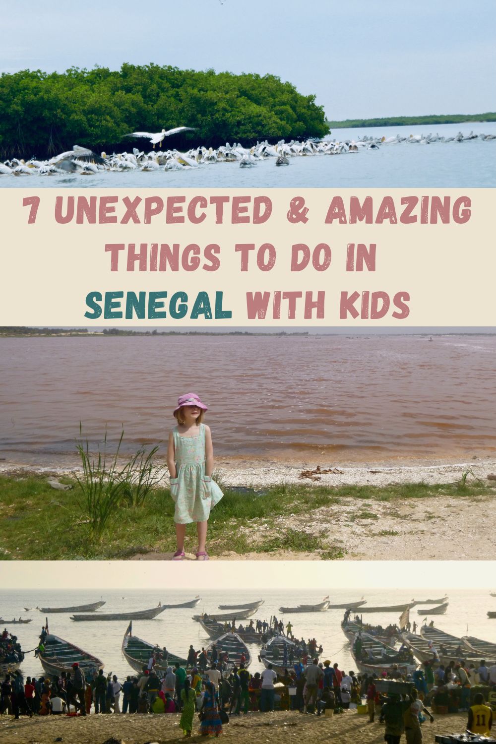 Senegal, on the west coast of africa, has wildlife, history, beaches and a much shorter plane ride than other african tourist destinations. Here are 7 things to do with kids plus all the basic information you need.