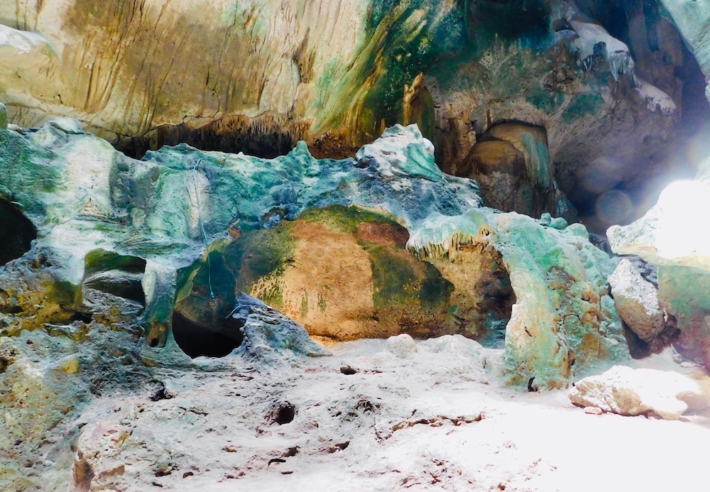 Visiting the hato caves is a fun and inexpensive thing to do with kids in curacao.