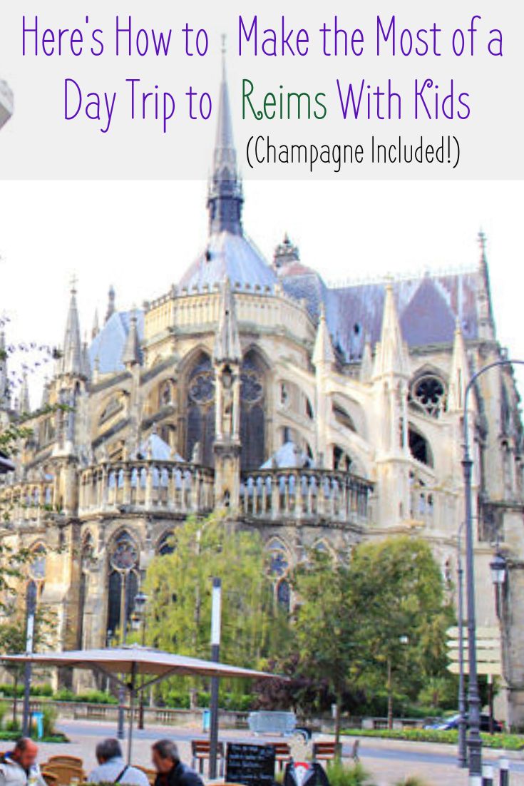 Reims, france is famous for champagne and its cathedral with marc chagall windows. It's worth a day trip with kids. Here's how to make the most of your visit
