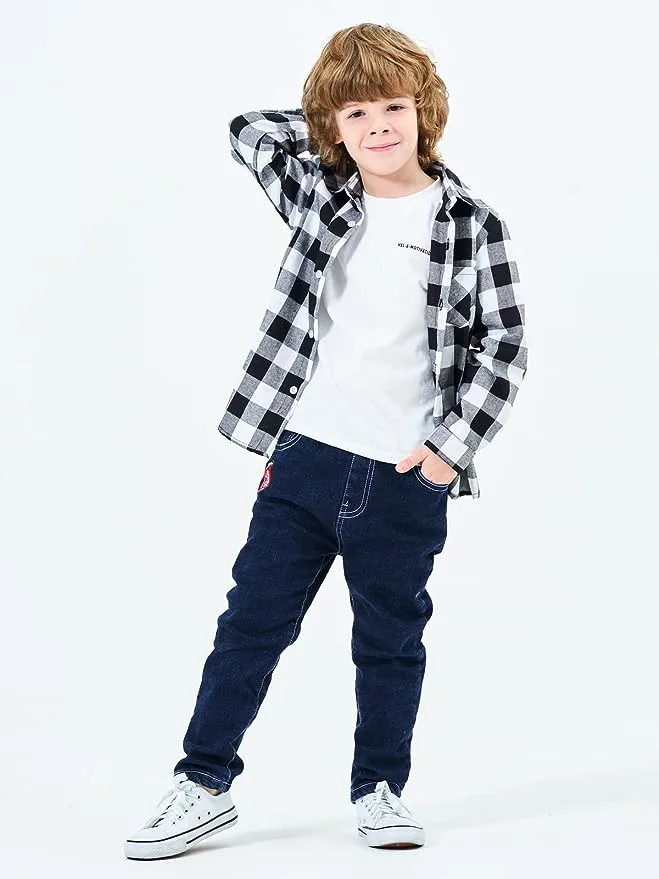 boys flannel shirt