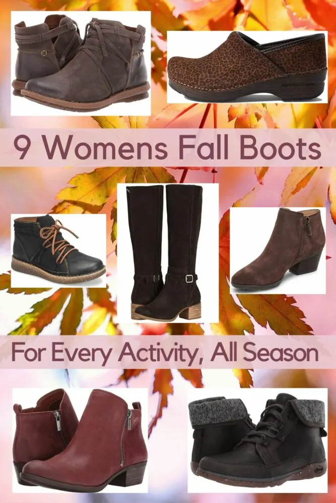 here are 9 women's boots: ankle boots, tall boots, shoeties and more that are trending this fall. they'll keep you comfortable and looking good during all the season's activities. 
