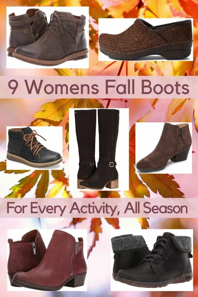 9 Women's Fall Boots For You'll Wear Everywhere here are 9 women's boots: ankle boots, tall boots, shoeties and more that are trending this fall. they'll keep you comfortable and looking good during all the season's activities.