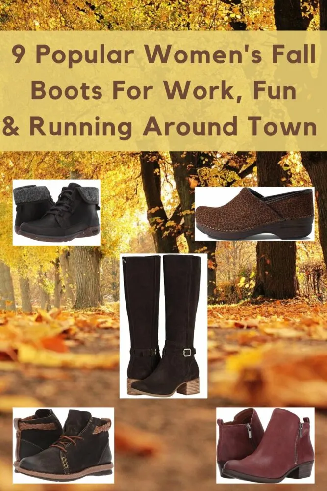fall brings busy weekends, brisk days and our last chance to grab some sunshine before winter. here are 9 pairs of women's boots to keep you warm, comfortable and looking good all season long. 