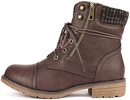 Dream pairs combat bootie