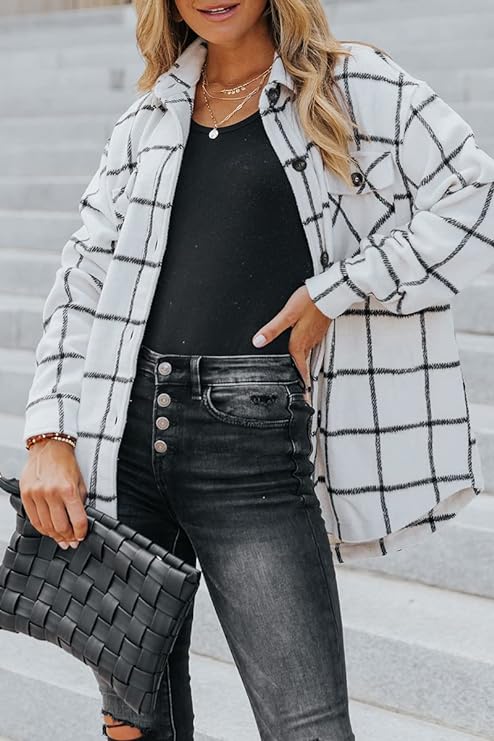 This plaid shocket can look ski-town chic or city casual, depending on what you pair it with.