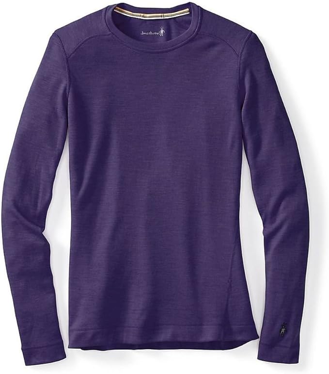 Warm winter clothes start with a good base layer like this thermal top from smartwool