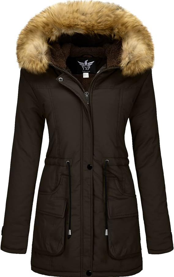A warm winter coat doesn't have to be bulky. This military-style parka will keep you feeling warm and looking cool.
