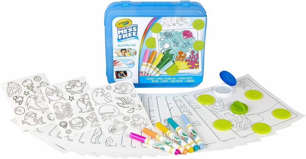 Crayola mess free kit