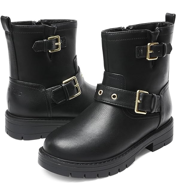 Dream pairs ankle boots are all weather boots for tween girls who don't want to wear winter boots.