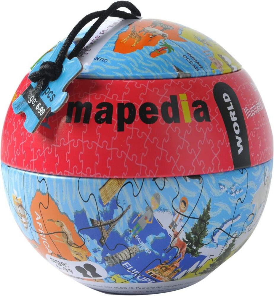 Purple cow globe