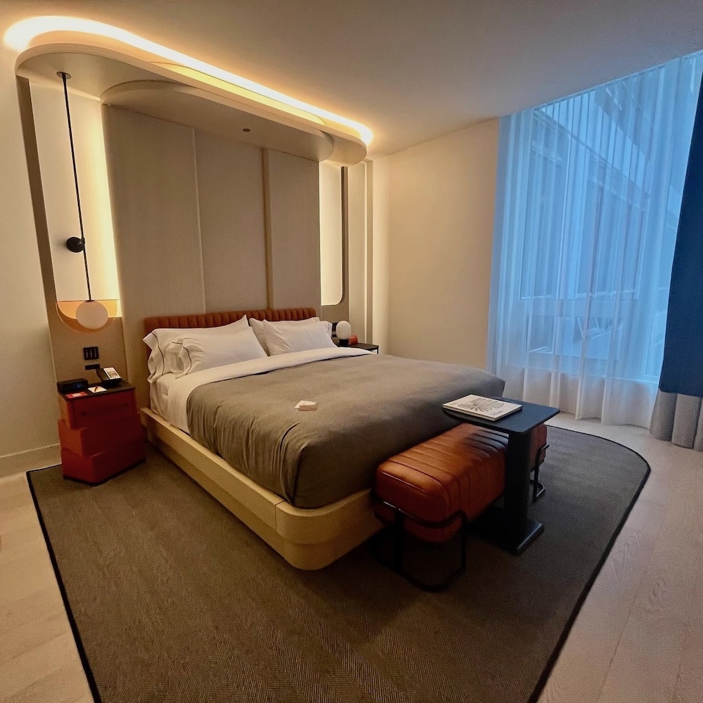 The canopy hotel in toronto has comfortable bedrooms with the right ambiance for a couples weekend getaway