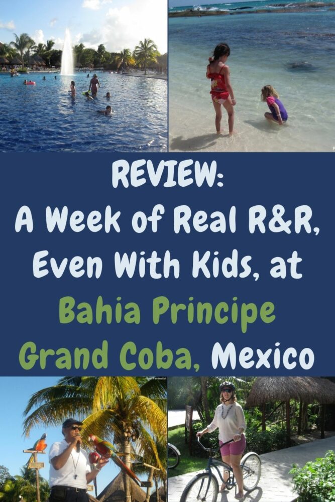 Grand bahia principe coba is one of 4 connected all-inclusive resorts on mexico's mayan riviera. I review the pools, beach, dining and activities for a winter getaway with kids.