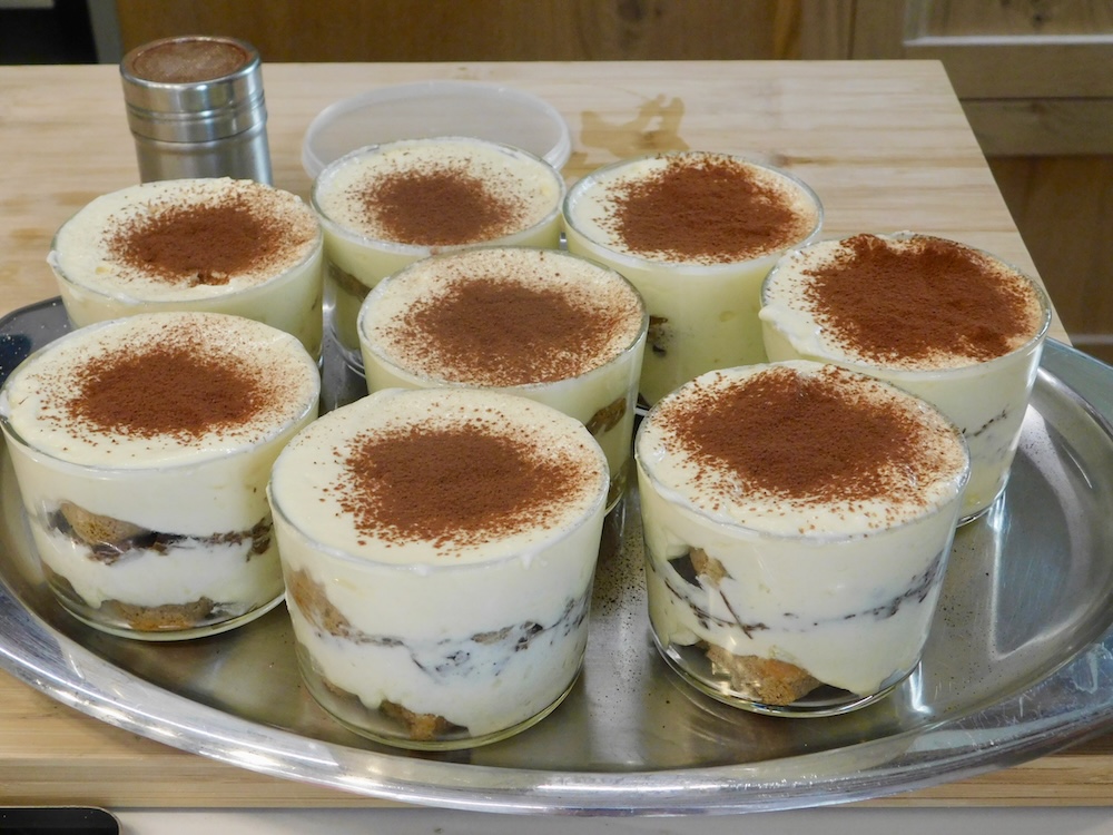 Venice tiramisu tray