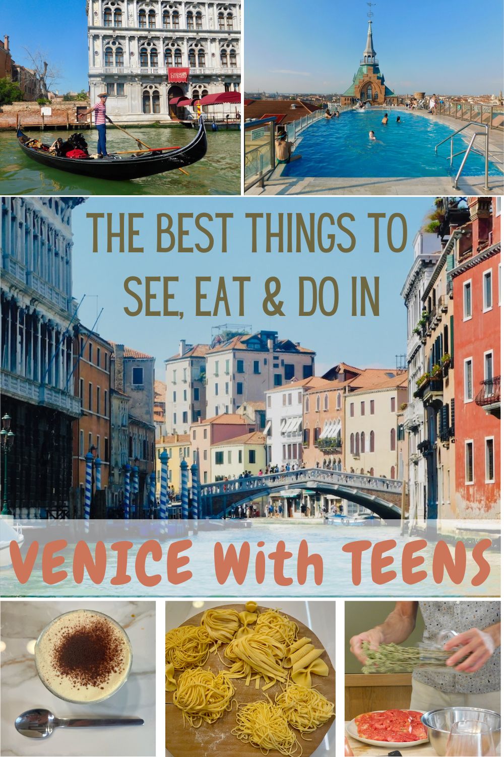 Venice has so much to engage and thrill teenagers, but you need to do a little legwork to find the kid-friendly stuff. Here are the best things to see, eat & do for an unforgettable visit to venice with teens. Plus, a great hotel, shopping ideas & packing tips!