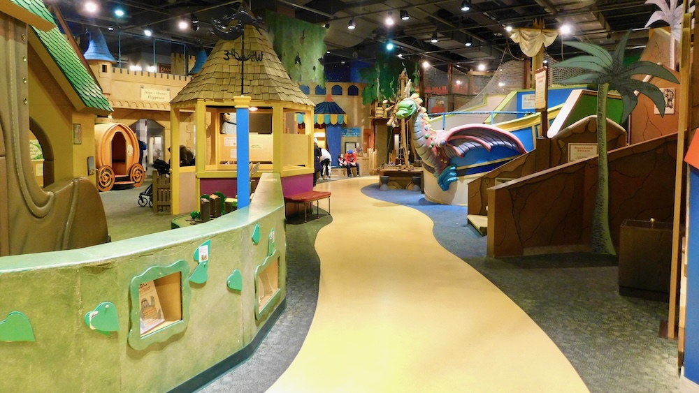 The strong museum inspires imaginary play with its room full of sets that draw from all kinds of children's books.