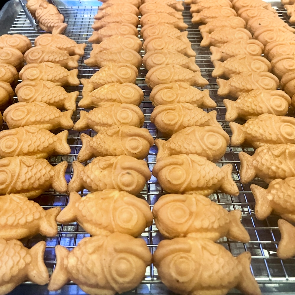 Tiny taiyaki