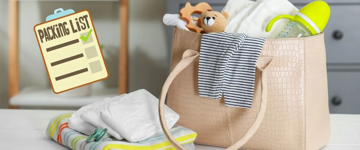 A Smart, Easy Packing List For Travel With a Baby or Toddler: This simple, complete packing list for traveling with a baby or toddler makes it easy to get ready for your vacation. There's a complete carry-on check list, too.