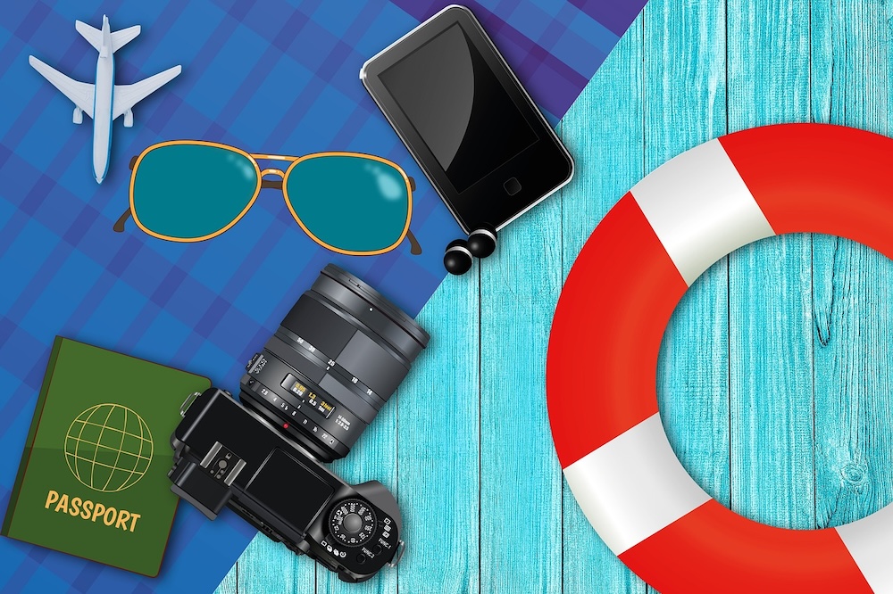 Your carry-on bag hold important things like phone, ear buds, passport, sunglasses and camera. A list will help ensure you don't forget anything.
