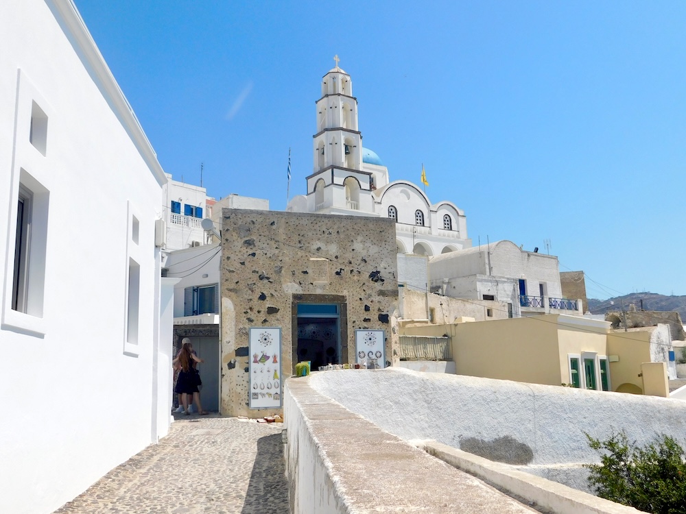 Pyrgos has much of the charm of other santorini towns, without the crowds.