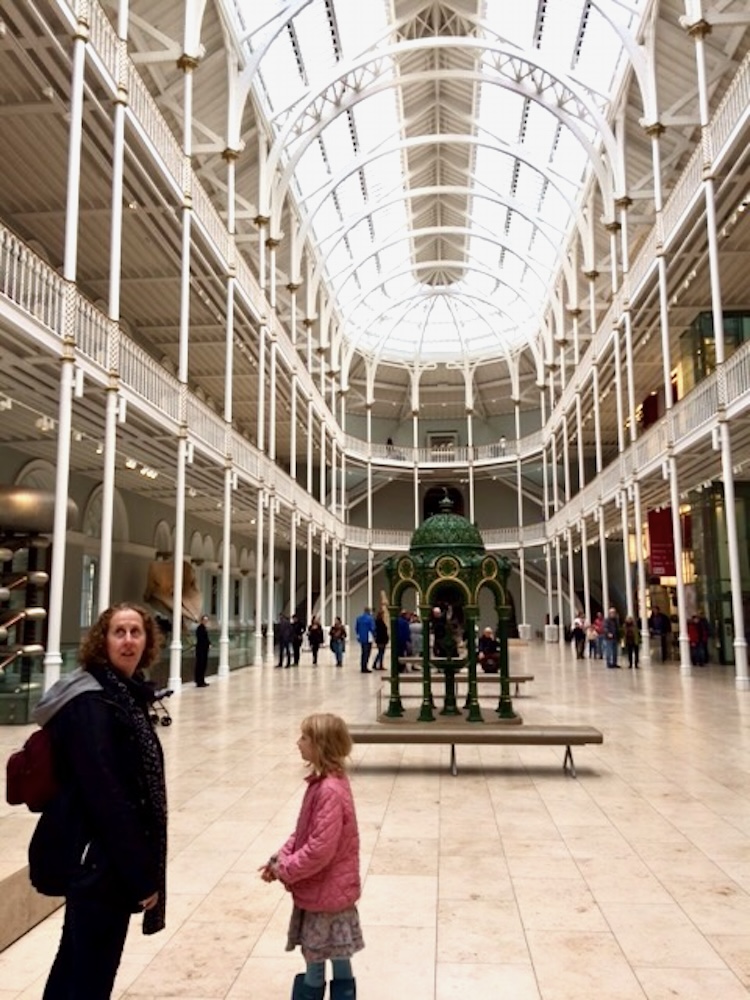 Kids love the scottish national museum in edinburgh, which is built around a bright, glass-enclosed victorian atrium,