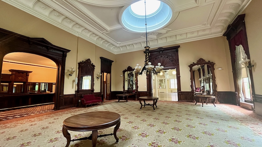 The gilded-age canfield casino is the surprise at the heart of the saratoga history museum.